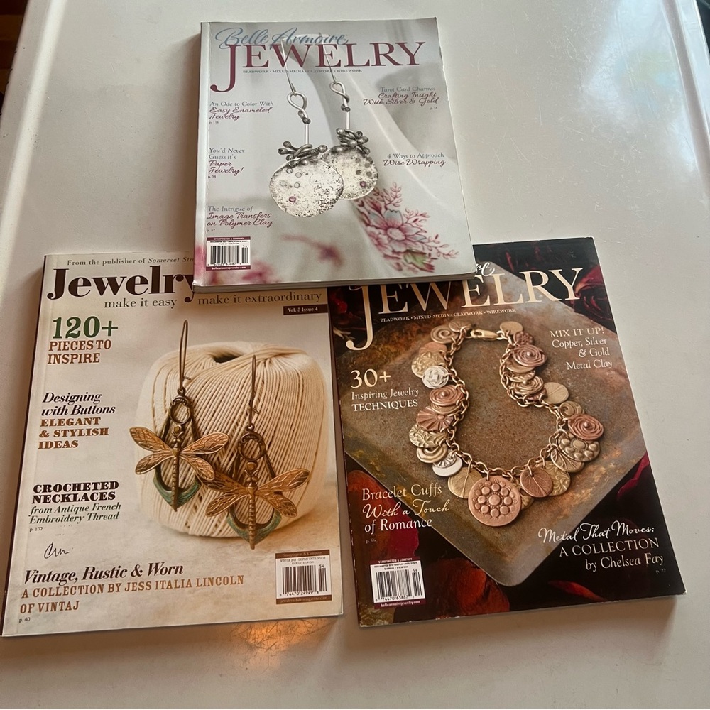 Jewelry Affaire and Belle Armoire Jewelry Magazine Lot